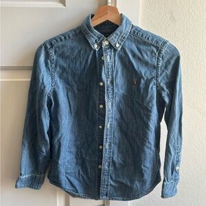 Polo Ralph Lauren Blue Button-Down Shirt